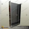 FREE-STANDING DOUBLE-WING DISPLAY UNIT - 1500H, photo 1