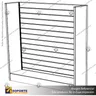 FREE-STANDING DOUBLE-WING DISPLAY UNIT - 1500H, photo 3