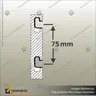 75MM PITCH SLATWALL PANELS, photo 2