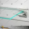 ALUMINIUM SHELF BRACKETS (FOR 6MM-18MM SHELVES), photo 3