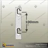 100MM PITCH SLATWALL PANELS, photo 2
