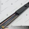 MG27 LUGANO - LAMPARA REJILLA CUERPO NEGRO 6W 300MM CALIDO 3000K 48V, photo 10