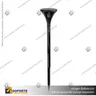 LAMPARA SOLAR S12 2W ESTACA 360 CAMINO JARDIN CON PANEL INTEGRADO BLANCO CALIDO, photo 9
