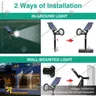 LAMPARA SOLAR S1 7W ESTACA CON PANEL INTEGRADO BLANCO CALIDO, photo 12
