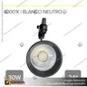 VERSALLES - FOCO LED TRACK LIGHT TRIFASICO COB 30W 4000K NEGRO 24, photo 6