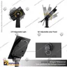 LUZ SOLAR PUNTO S16 3W C/U ESTACA DOBLE CON PANEL INDEPENDIENTE BLANCO NEUTRO, photo 10