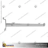 SOPORTE DE REPISA A PANEL RANURADO CON VENTOSAS 30 CM, photo 5