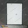 PANEL MENU SLIM BOX 1 CARA A3 CON PINES (312X427) COLOR NEGRO, photo 8