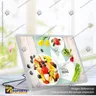 PANEL MENU SLIM BOX 1 CARA A4 CON PINES (225X304) COLOR PLATEADO, photo 8