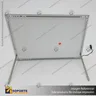 PANEL MENU SLIM BOX 1 CARA A4 CON PINES (225X304) COLOR PLATEADO, photo 11