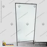 PANEL MENU SLIM BOX PALOMA PUBLICITARIA 600X1200MM NEGRO 220V, photo 10