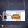 PANEL MENU SLIM BOX DOBLE CARA COLGANTE PIOLAS (1200X450) COLOR PLATEADO, photo 6