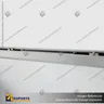 PANEL MENU SLIM BOX DOBLE CARA COLGANTE PIOLAS (1200X450) COLOR PLATEADO, photo 9
