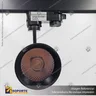 VERSALLES - FOCO LED TRACK LIGHT TRIFASICO COB 18W 3000K NEGRO 24, photo 6