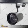 VERSALLES - FOCO LED TRACK LIGHT TRIFASICO COB 18W 3000K NEGRO 24, photo 8