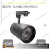 VERSALLES - FOCO LED TRACK LIGHT TRIFASICO COB 30W 4000K NEGRO 36, photo 6