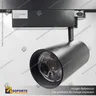 CANNES - FOCO LED TRACK LIGHT TRIFASICO COB 30W 3000K NEGRO 36, photo 4