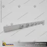 MG27 LUGANO - LAMPARA REJILLA CUERPO BLANCO 12W 540MM NEUTRO 4000K 48V, photo 8