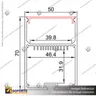 PERFIL PARA CINTA LED ALP 052 3MT, photo 7