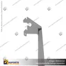 MAGNA BARRA DE CARGA EN PERFIL UNIVERSAL EJE 640 MM CROMADO, photo 6
