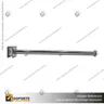 BRAZO A BARRA AMERICANA 30 CM TUBULAR CROMADO NEGRO MATE, photo 4