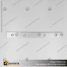 CONECTOR DE ALUMINIO PARA PERFILES ALP 180 CON TORNILLOS, photo 2